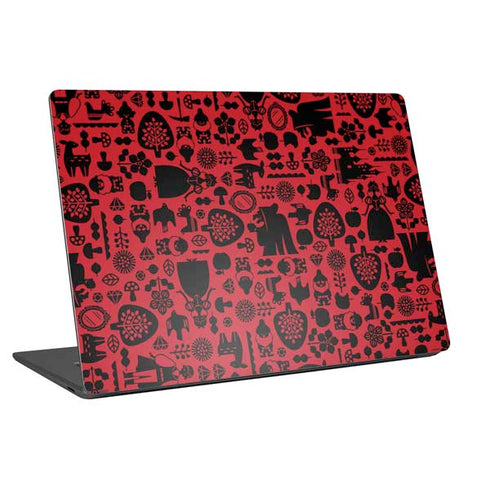 Disney Snow White Icon Pattern Universal Laptop 16in (13 x 9.4in) Skin